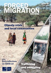 Forced Migration review publication cover