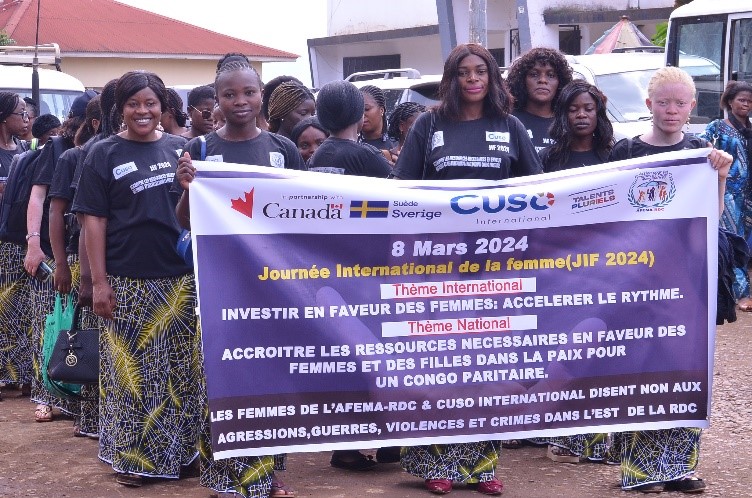 Cuso International Via its implementing partner AFEMA Bukavu-DRC - Talents Pluriels