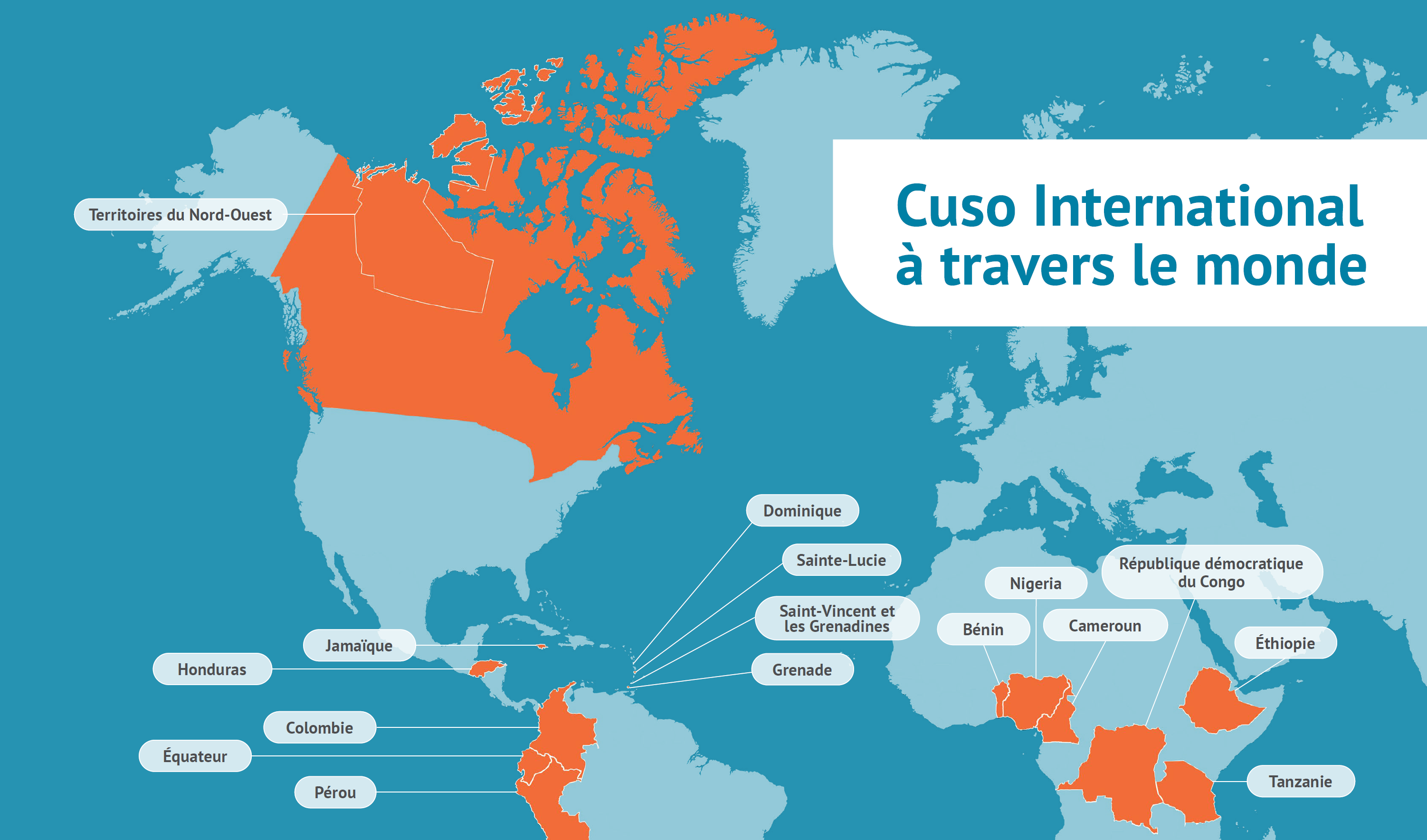 Cuso International a travers le monde 2023