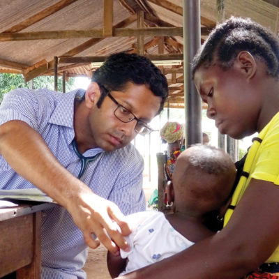 Dr Bruce in Tanzania