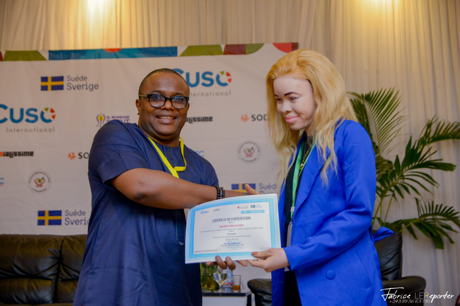 Edith Matondo, Talents Pluriels participant