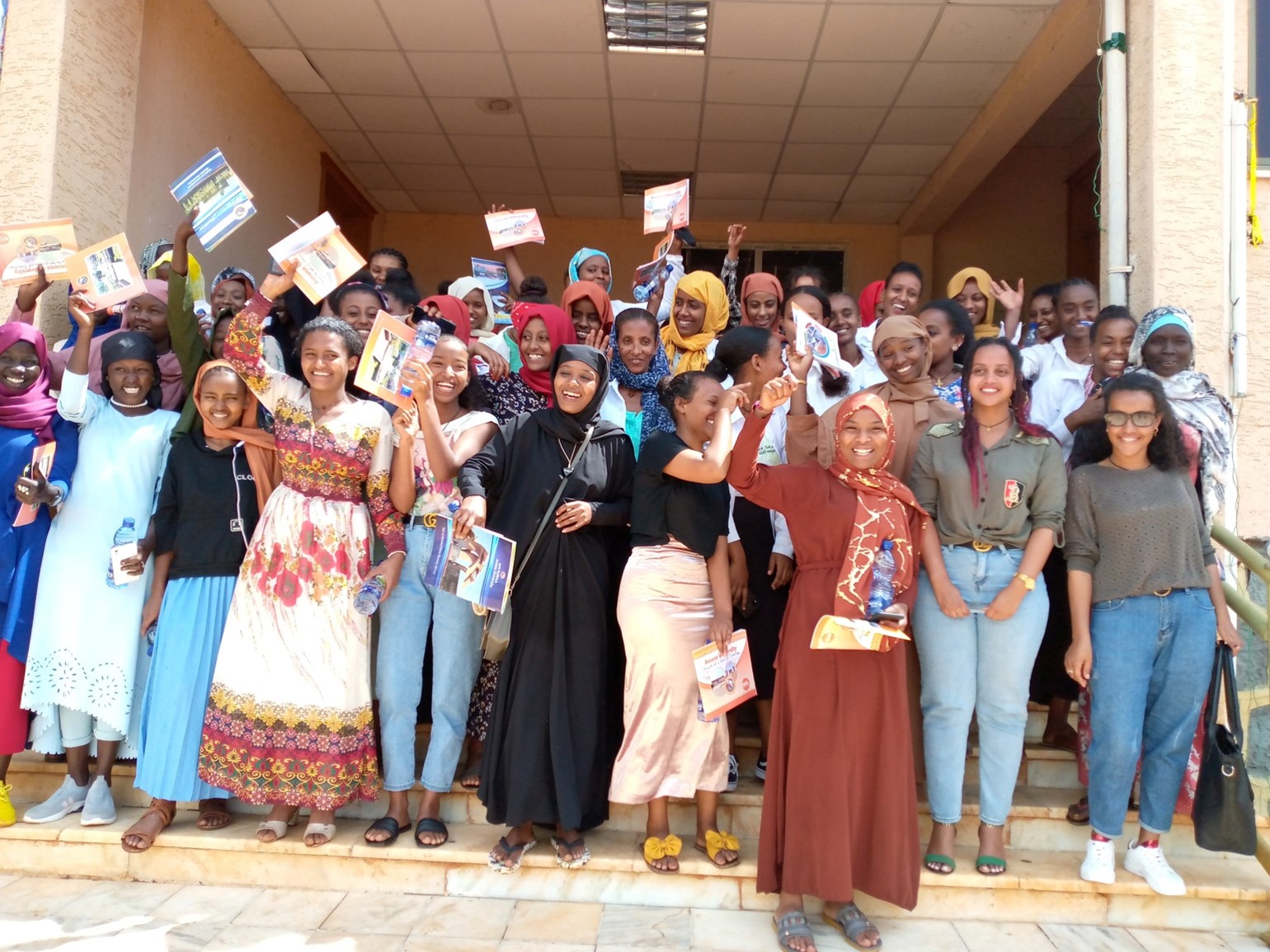 Participantes au programme Les filles aussi, en Éthiopie. Photo : Cuso International