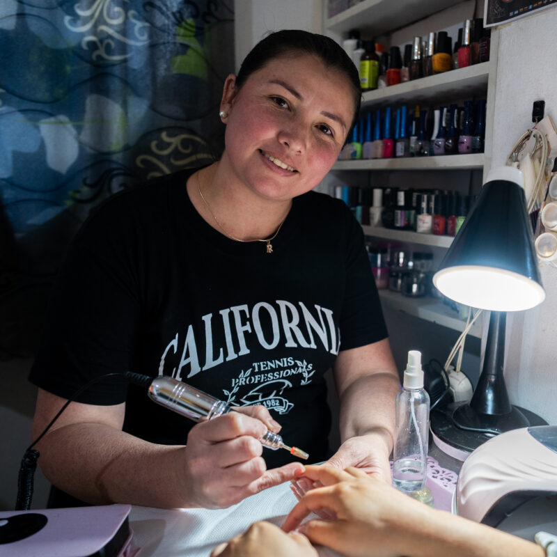 Venezuelan immigrant in Peru